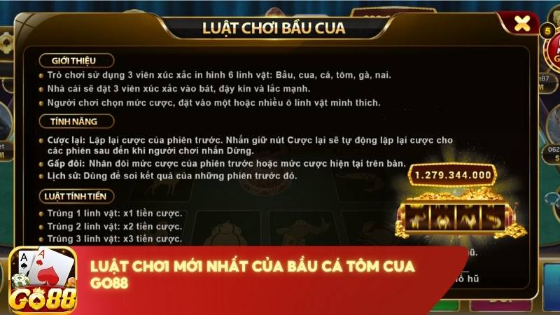 Luat Choi Moi Nhat Cua Bau Ca Tom Cua Go88 (1)