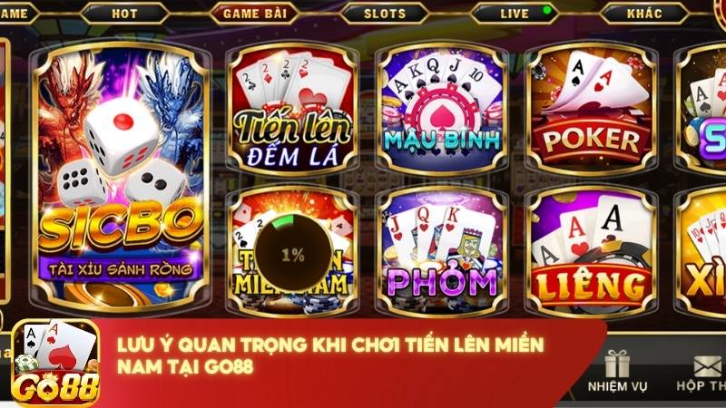 Luu Y Quan Trong Khi Choi Tien Len Mien Nam Tai Go88 (1)